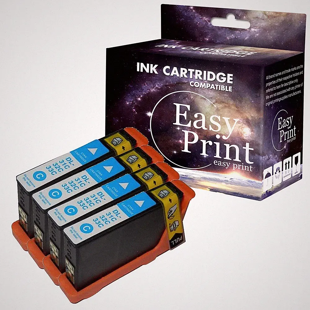 4C Ink Cartridge for Dymo 31 32 33 34 V525w V725w All-in-One Series Printer