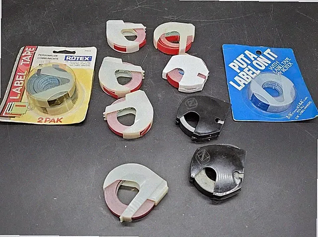 LOT OF 10 ROLLS Dymo Refills NEW