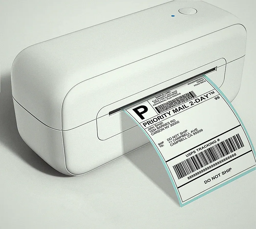 NEW Portable Compact Thermal Mailing Label Printer Inkless for Windows Mac Linux
